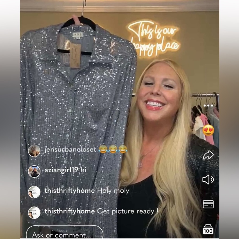 @lillycolette Michelle is LIVE!! Free People, Anthro, BOHO & More! ⭐️ - Picture 8 of 8